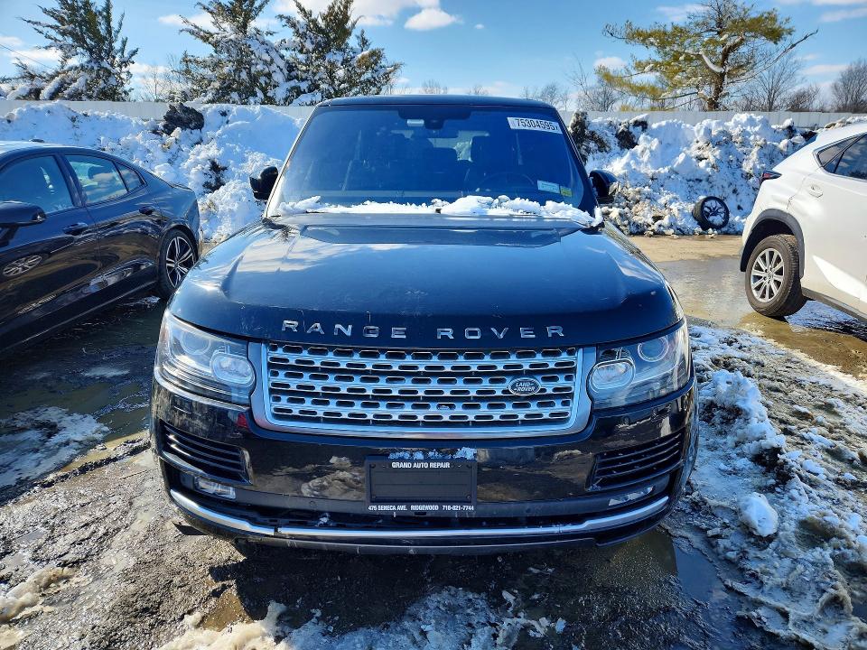 Продажа на аукционе авто 2016 Land Rover Range Rover, vin: SALGS2PF0GA288226, номер лота: 75304595