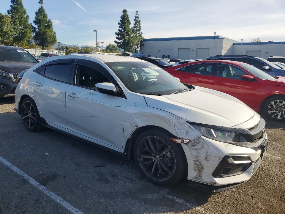 75212885 :رقم المزاد ، SHHFK7H48LU414538 vin ، 2020 Honda Civic مزاد بيع