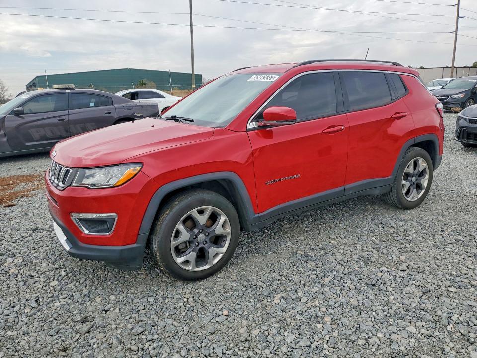 Aukcja sprzedaży 2019 Jeep Compass, vin: 3C4NJCCB2KT662654, numer aukcji: 76719035