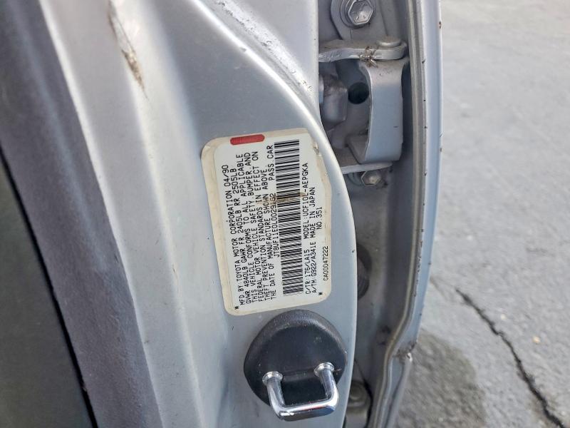 Продажа на аукционе авто 1990 Lexus Ls 400, vin: JT8UF11E0L0029162, номер лота: 77824505