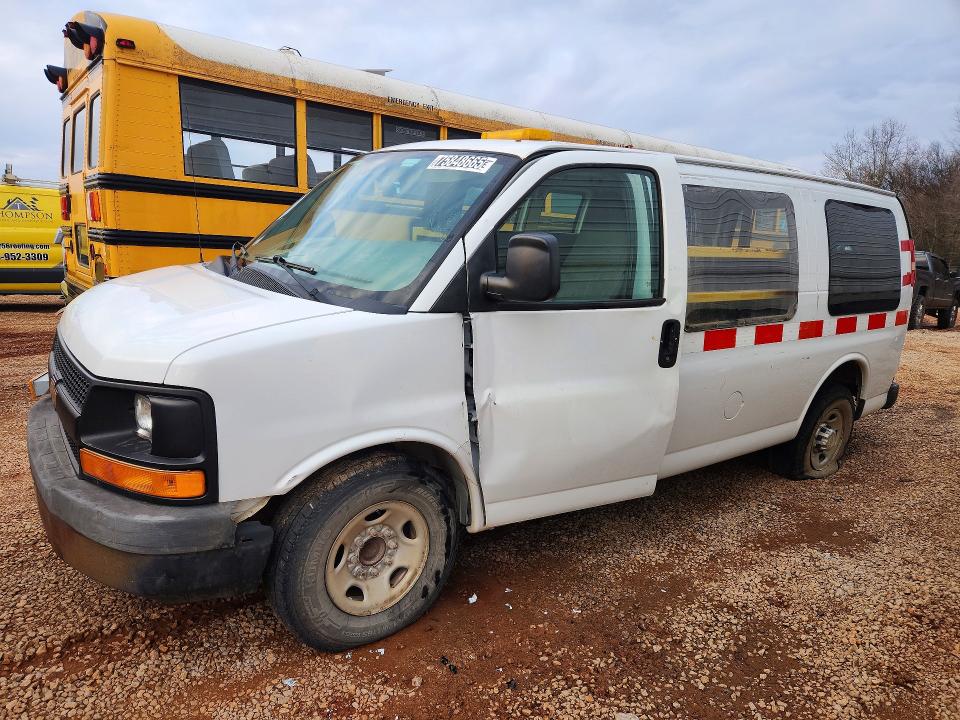 2014 Chevrolet Express G2 მანქანა იყიდება აუქციონზე, vin: 1GCWGFBA4E1130573, აუქციონის ნომერი: 75848665