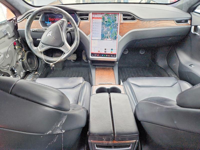 2017 Tesla Model S მანქანა იყიდება აუქციონზე, vin: 5YJSA1E27HF217306, აუქციონის ნომერი: 76197265