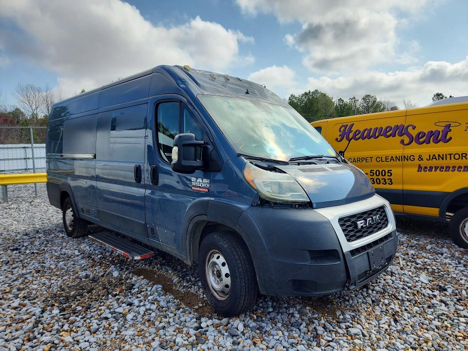 2021 Ram Promaster 3500 მანქანა იყიდება აუქციონზე, vin: 3C6MRVJG4ME579448, აუქციონის ნომერი: 78775315