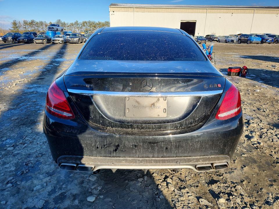 77128185 :رقم المزاد ، 55SWF8HB2GU107672 vin ، 2016 Mercedes-benz C 63 Amg-s مزاد بيع