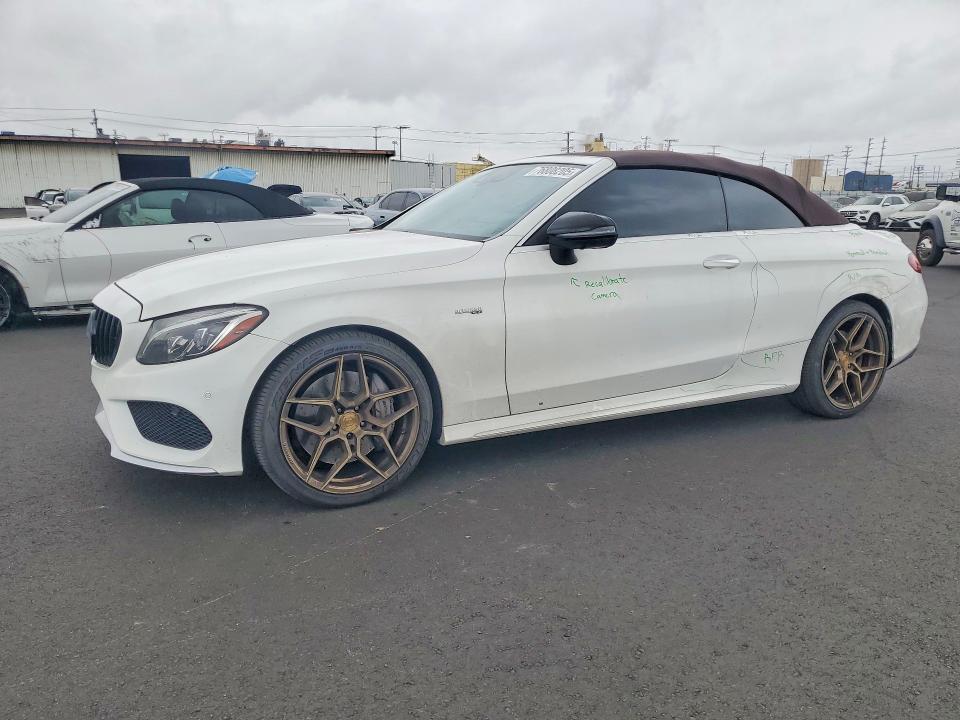 2017 Mercedes-benz C მანქანა იყიდება აუქციონზე, vin: WDDWK6EB3HF480163, აუქციონის ნომერი: 50133706