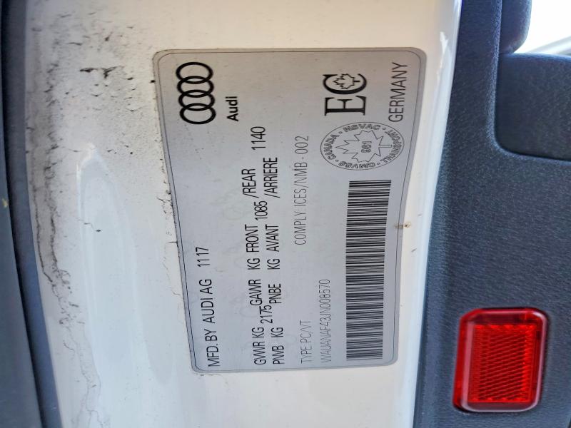 2018 Audi A4 მანქანა იყიდება აუქციონზე, vin: WAUANAF43JN008570, აუქციონის ნომერი: 75392675
