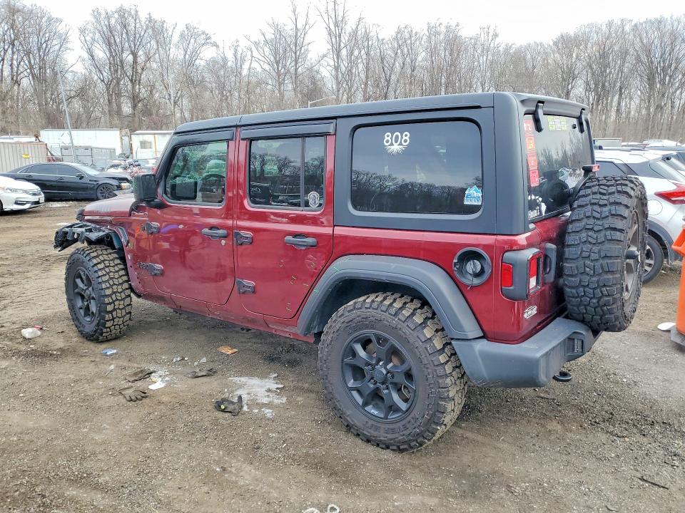 2021 Jeep Wrangler Unlimited მანქანა იყიდება აუქციონზე, vin: 1C4HJXDN9MW577725, აუქციონის ნომერი: 75076135