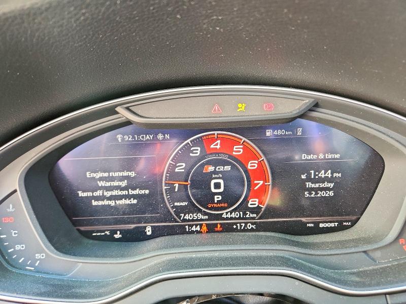 Aukcja sprzedaży 2018 Audi Sq5, vin: WA1C4AFY5J2016697, numer aukcji: 76283815
