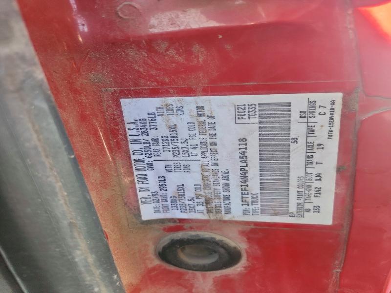 Aukcja sprzedaży 1993 Ford F150, vin: 1FTEF14N4PLA54118, numer aukcji: 76364335