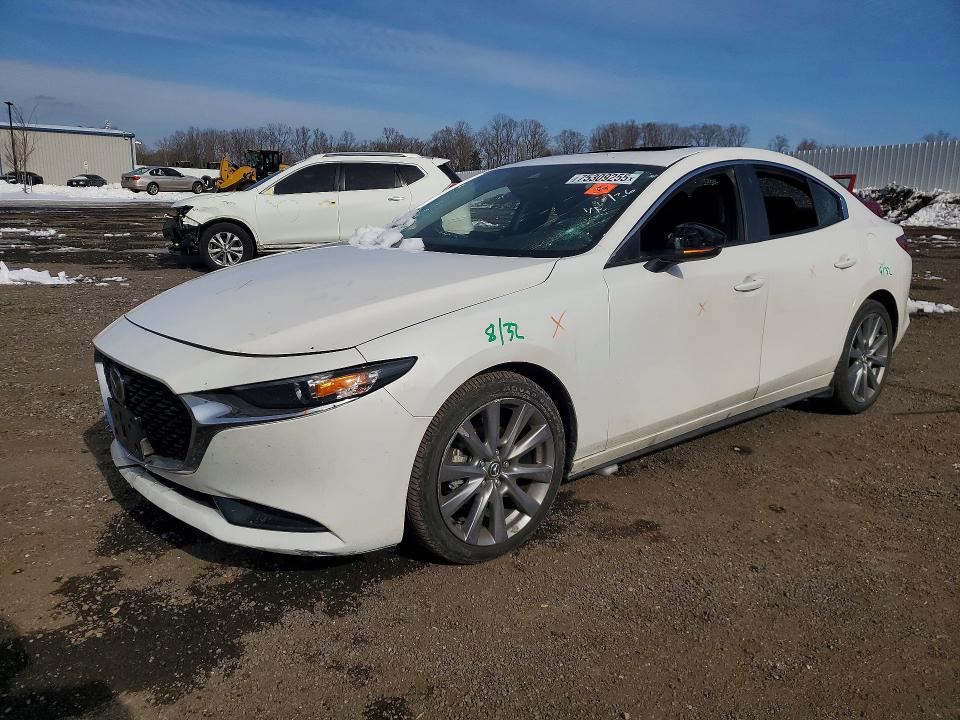 75309255 :رقم المزاد ، 3MZBPACL6NM314267 vin ، 2022 Mazda 3 مزاد بيع