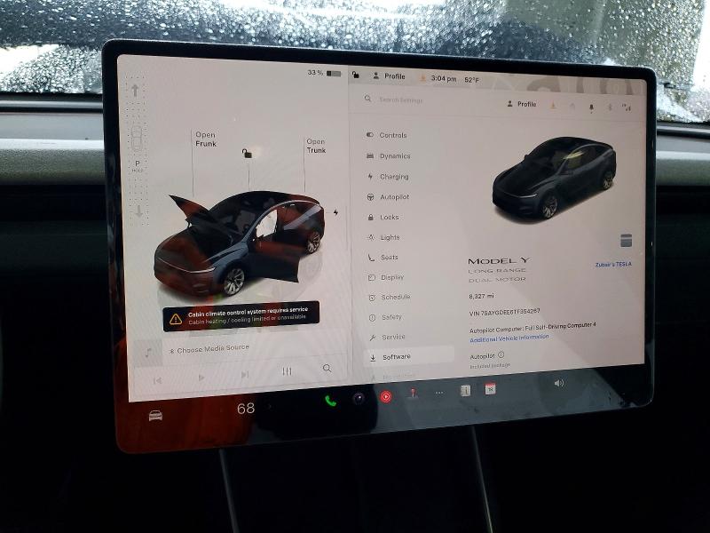 Aukcja sprzedaży 2026 Tesla Model Y, vin: 7SAYGDEE6TF354267, numer aukcji: 78356785