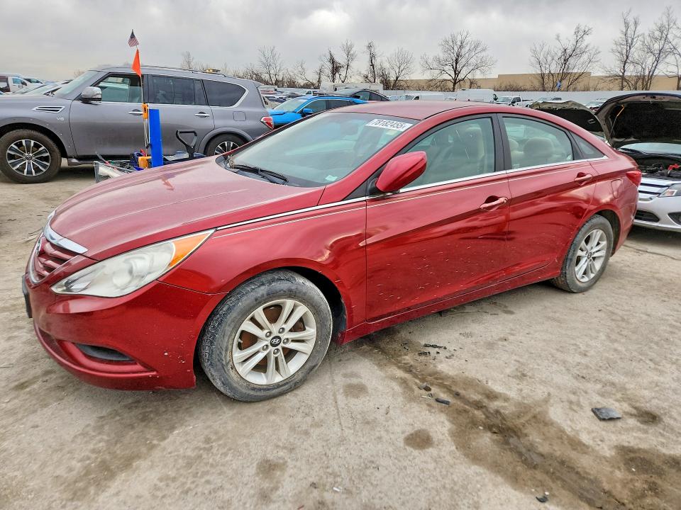 78182455 :رقم المزاد ، 5NPEB4AC6DH679409 vin ، 2013 Hyundai Sonata Gls مزاد بيع