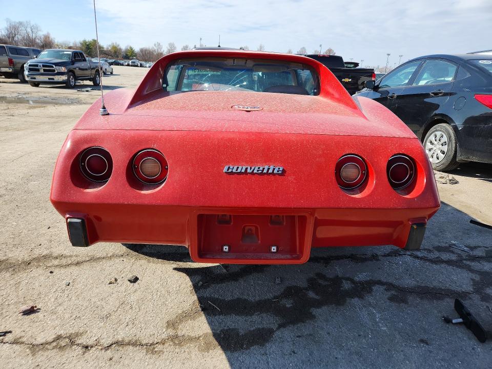 78052325 :رقم المزاد ، 1Z37L7S438200 vin ، 1977 Chevrolet Corvette مزاد بيع