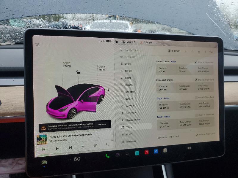 Продажа на аукционе авто 2020 Tesla Model 3, vin: 5YJ3E1EBXLF801216, номер лота: 78504315