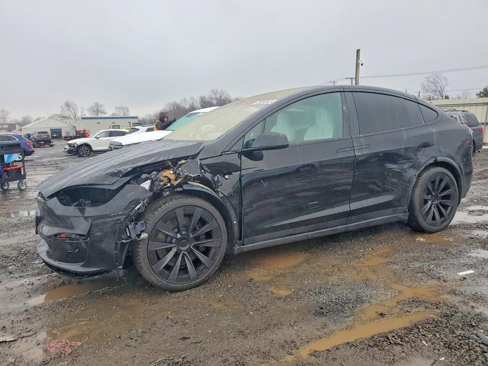 78520345 :رقم المزاد ، 7SAXCBE68PF374160 vin ، 2023 Tesla Model X مزاد بيع