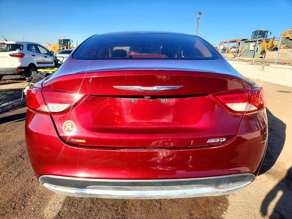 76281535 :رقم المزاد ، 1C3CCCAB9GN141172 vin ، 2016 Chrysler 200 مزاد بيع