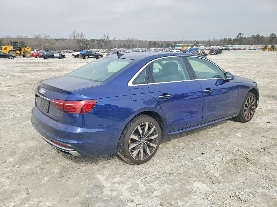 2021 Audi A4 მანქანა იყიდება აუქციონზე, vin: WAUABAF41MA014386, აუქციონის ნომერი: 75910985