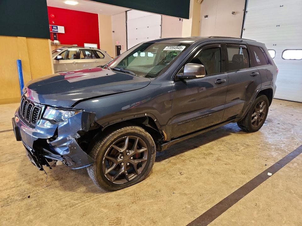 77094945 :رقم المزاد ، 1C4RJFBG7MC563097 vin ، 2021 Jeep Grand Cherokee مزاد بيع