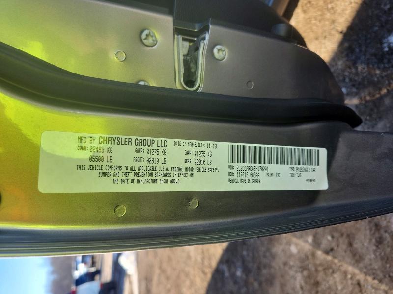 Aukcja sprzedaży 2014 Chrysler 300, vin: 2C3CCARG0EH170201, numer aukcji: 75776095