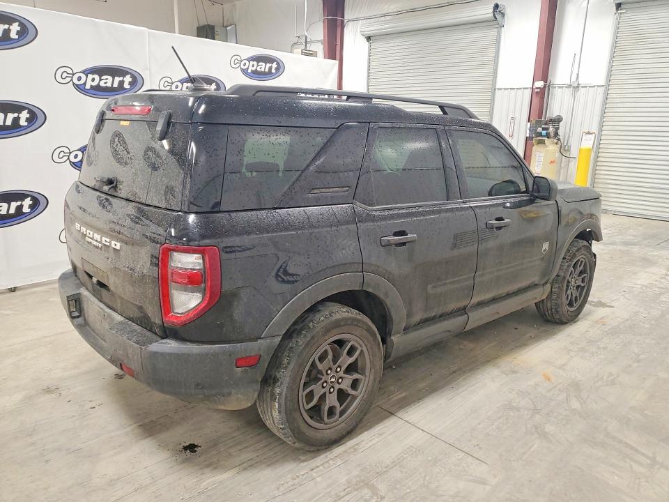 75633865 :رقم المزاد ، 3FMCR9B69MRA54097 vin ، 2021 Ford Bronco Sport مزاد بيع