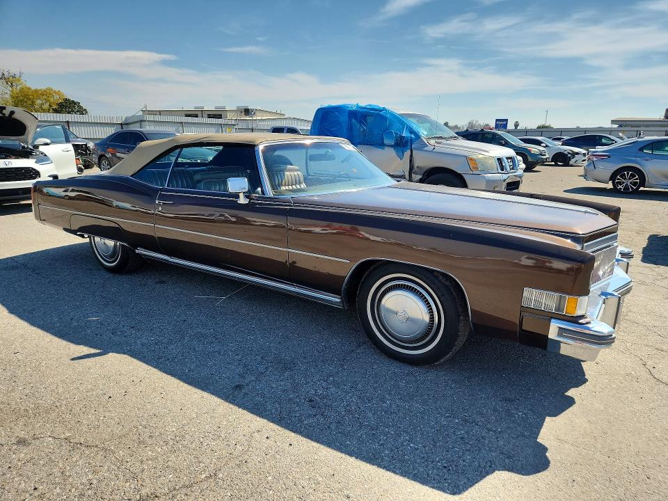 Продажа на аукционе авто 1974 Cadillac Eldorado, vin: 6L67S4Q432128, номер лота: 79031095