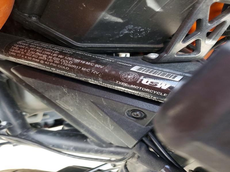 77879405 :رقم المزاد ، 1HD1ZES13MB300878 vin ، 2021 Harley Davidson Ra1250 مزاد بيع