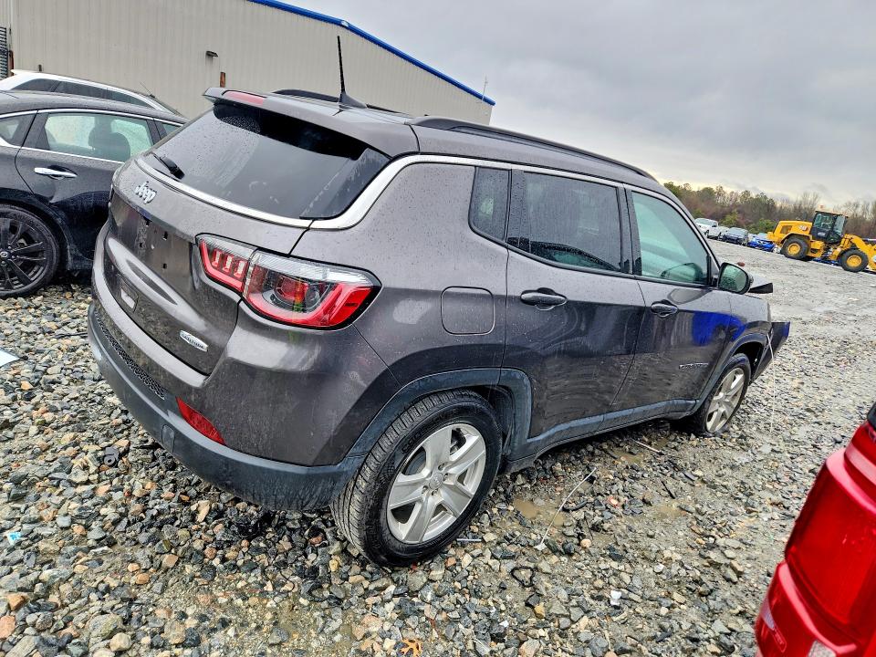 2022 Jeep Compass მანქანა იყიდება აუქციონზე, vin: 3C4NJCBB0NT139199, აუქციონის ნომერი: 77504185