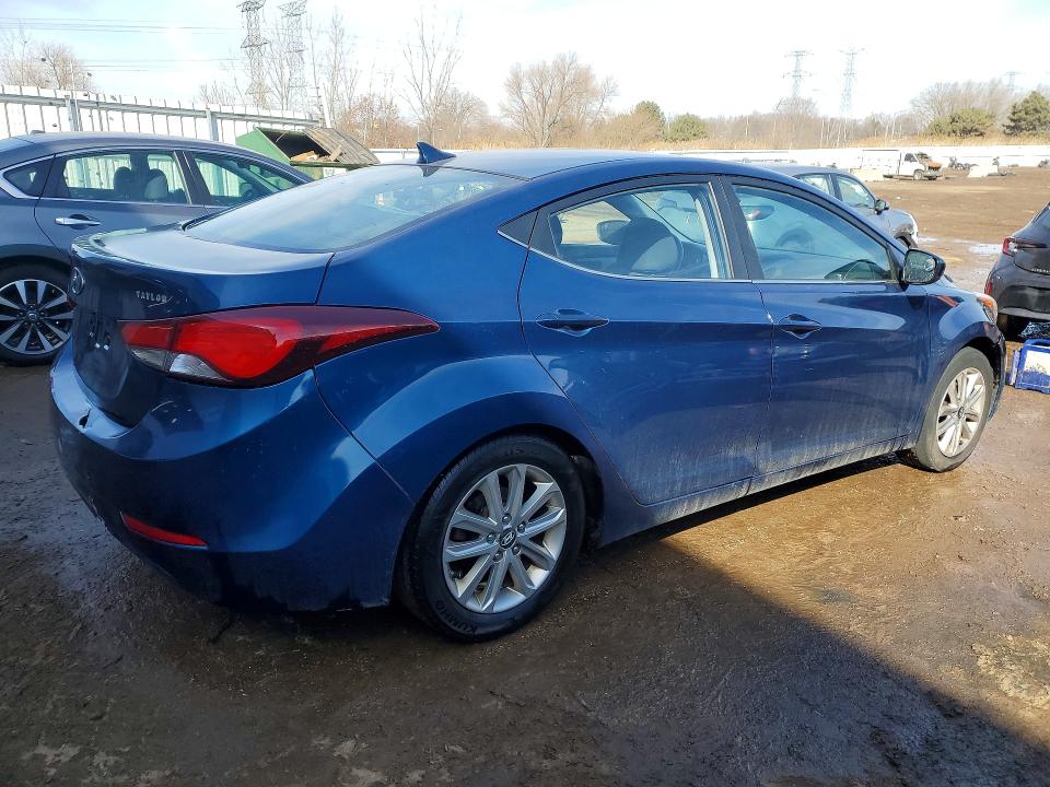 79176765 :رقم المزاد ، KMHDH4AE6FU250898 vin ، 2015 Hyundai Elantra مزاد بيع
