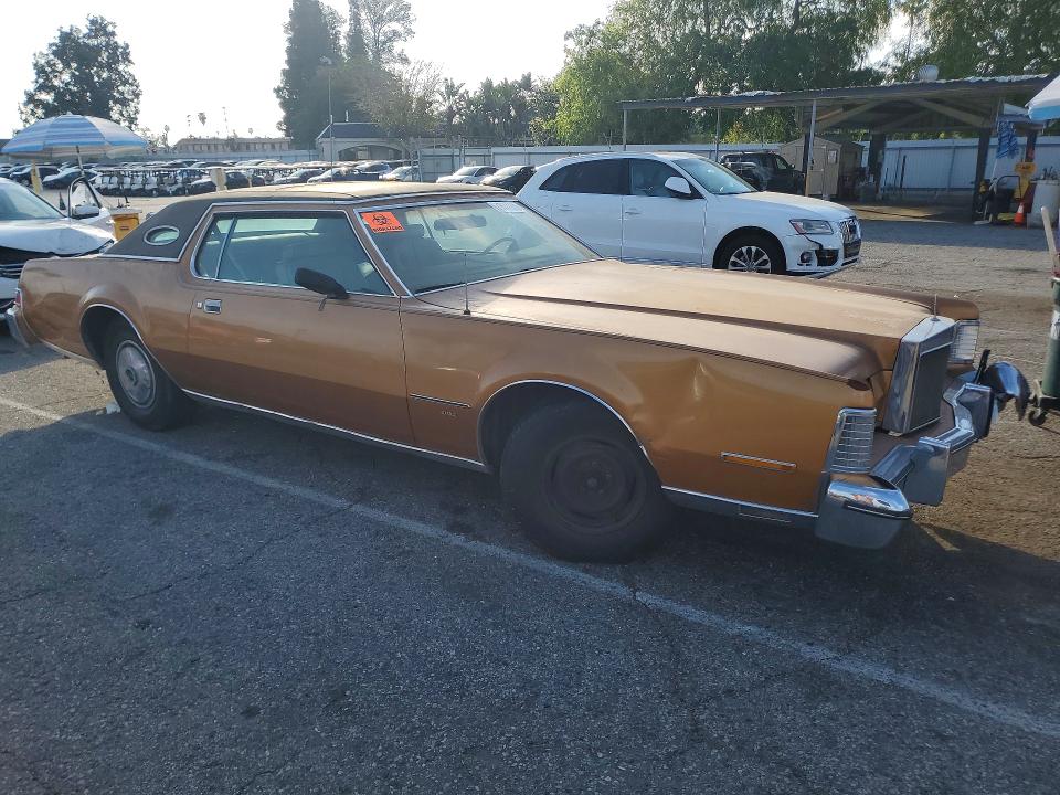 1975 Lincoln Continenta მანქანა იყიდება აუქციონზე, vin: 5Y89A808869, აუქციონის ნომერი: 76641935