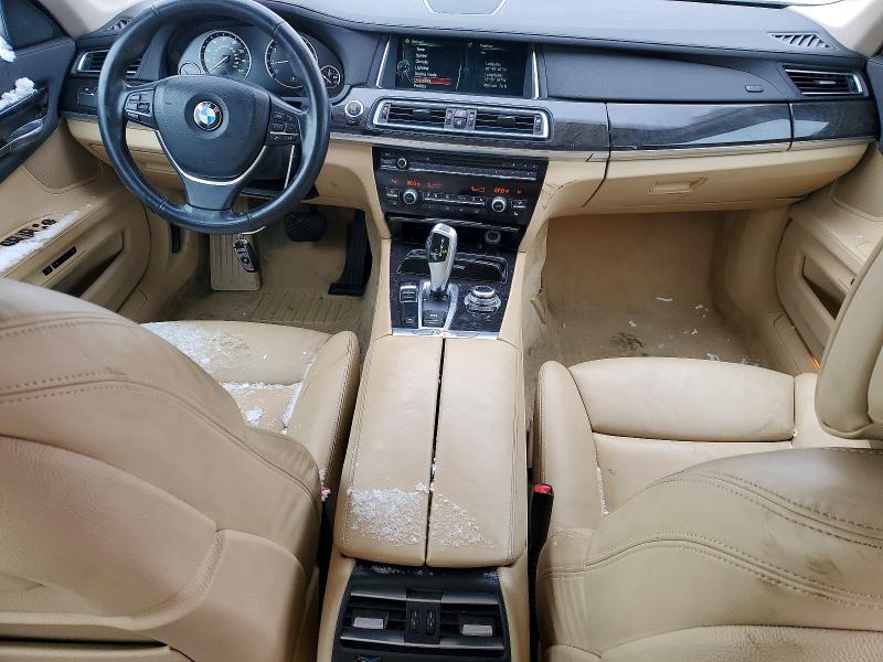 2013 Bmw 750 მანქანა იყიდება აუქციონზე, vin: WBAYE8C55DD134105, აუქციონის ნომერი: 76345075