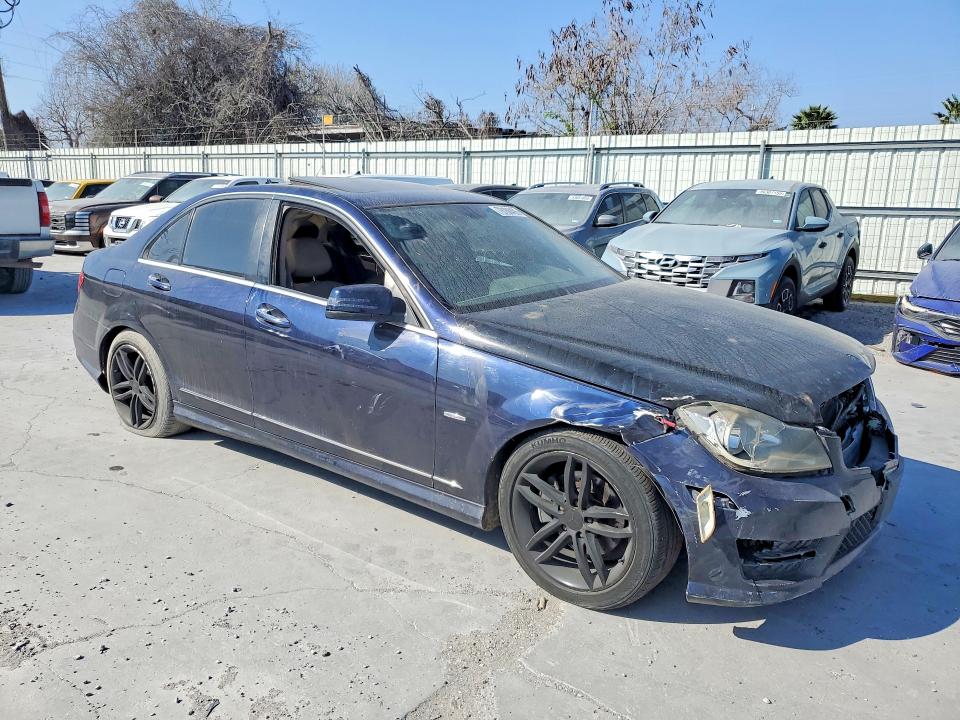 Aukcja sprzedaży 2012 Mercedes-benz C, vin: WDDGF4HB8CR217649, numer aukcji: 79108405