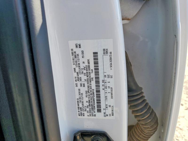 Aukcja sprzedaży 2019 Ford F150, vin: 1FTEW1E44KFD28012, numer aukcji: 77335765