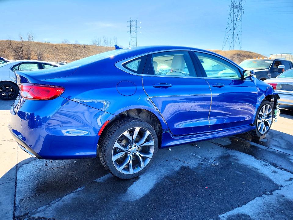 2015 Chrysler 200 მანქანა იყიდება აუქციონზე, vin: 1C3CCCEG5FN544117, აუქციონის ნომერი: 79229225
