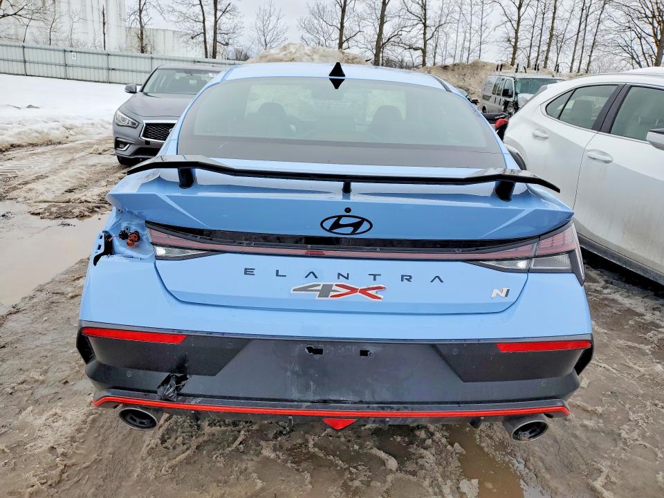 78182765 :رقم المزاد ، KMHLW4DK4SU035274 vin ، 2025 Hyundai Elantra N مزاد بيع