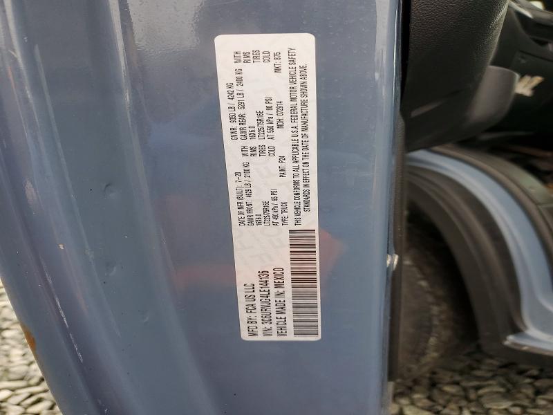 61809246 :رقم المزاد ، 3C6URVJG4LE144136 vin ، 2020 Ram Promaster 3500 مزاد بيع