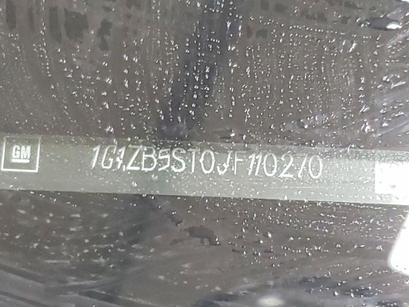 Aukcja sprzedaży 2018 Chevrolet Malibu, vin: 1G1ZB5ST0JF110270, numer aukcji: 78237105