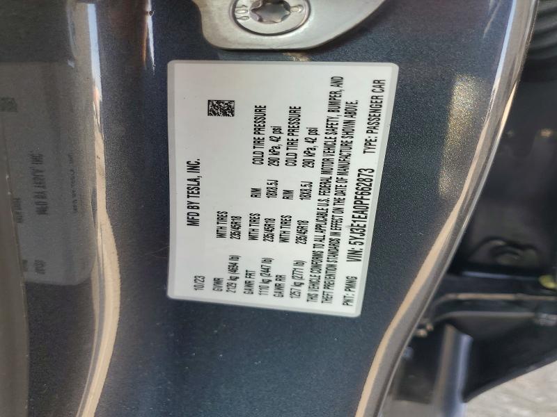 Aukcja sprzedaży 2023 Tesla Model 3, vin: 5YJ3E1EA0PF662873, numer aukcji: 78730175