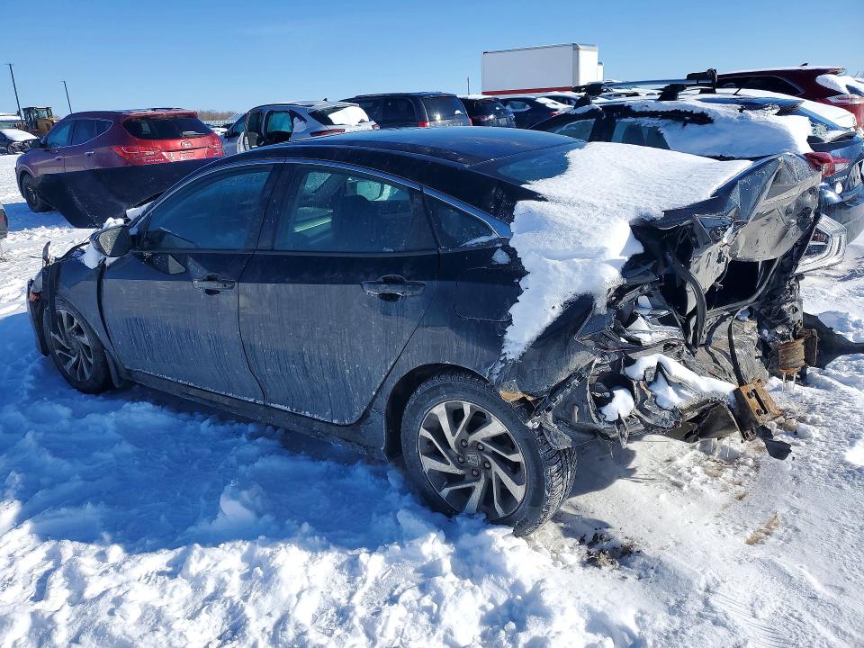 76757295 :رقم المزاد ، 2HGFC2F85HH020943 vin ، 2017 Honda Civic Ex مزاد بيع