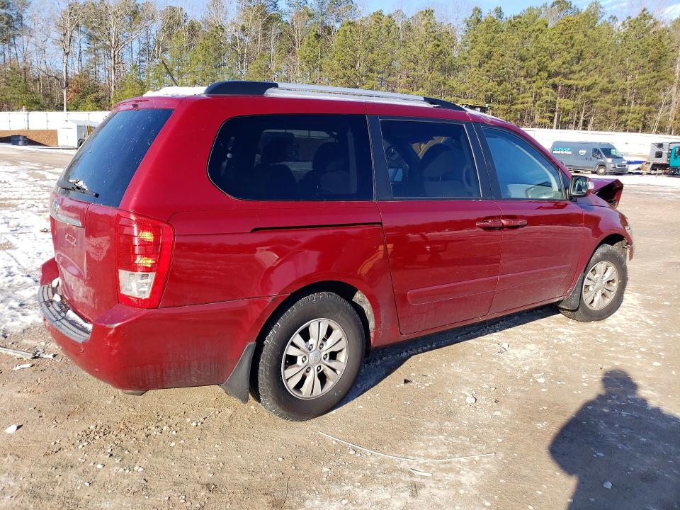 Продажа на аукционе авто 2011 Kia Sedona, vin: KNDMG4C74B6387780, номер лота: 75627675