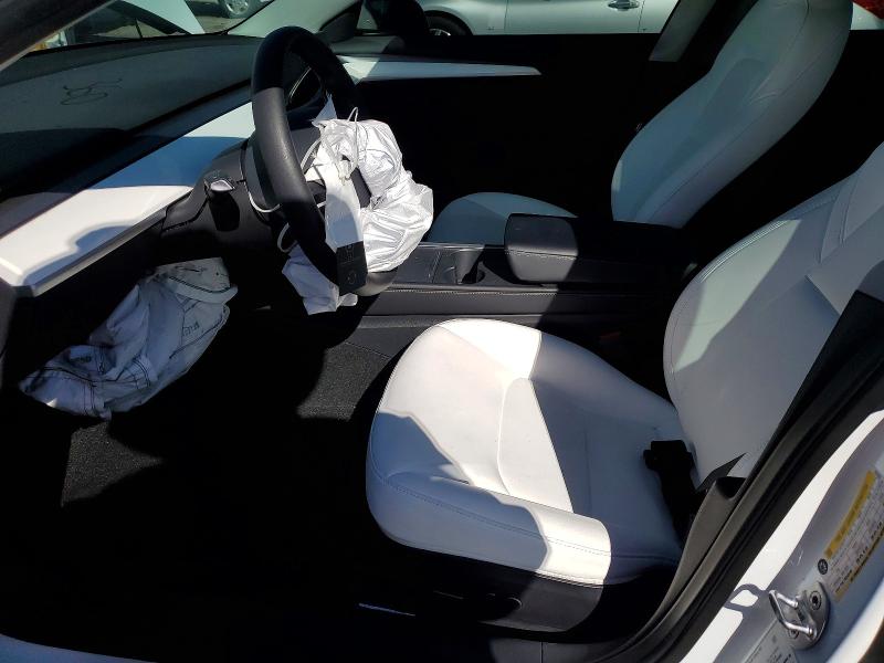77019575 :رقم المزاد ، 5YJ3E1EB2NF253585 vin ، 2022 Tesla Model 3 مزاد بيع