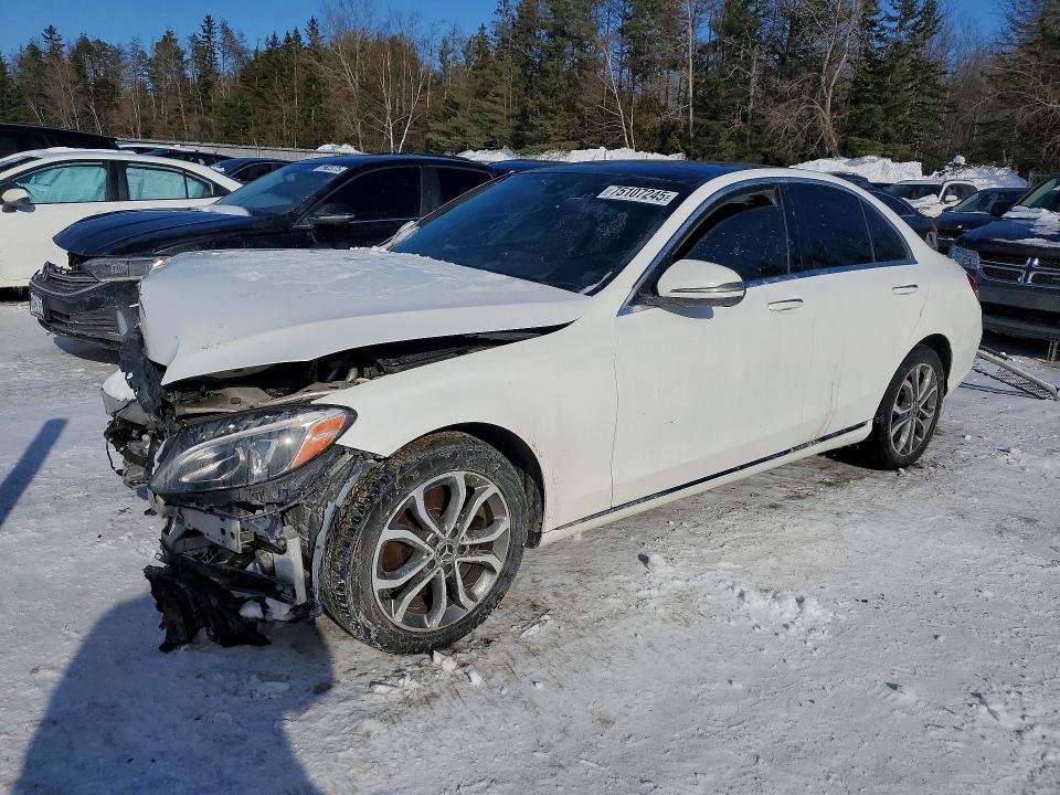 Auction sale of the 2018 Mercedes-benz C, vin: 55SWF4KB9JU240552, lot number: 75107245