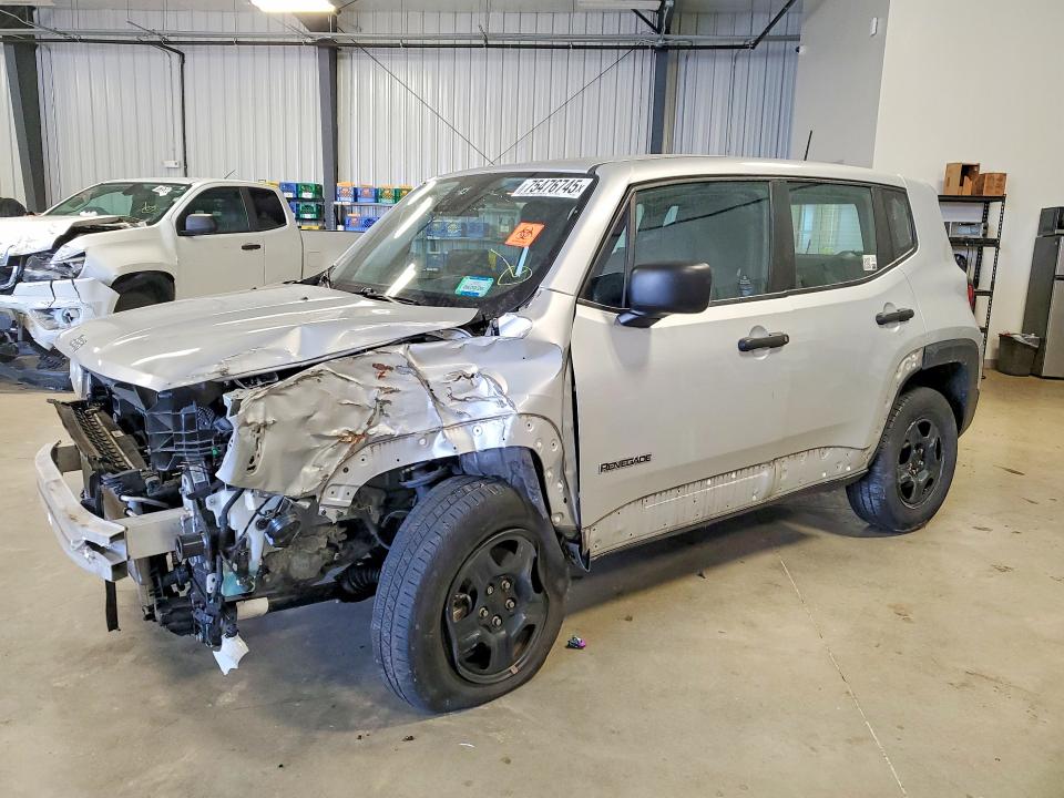 2021 Jeep Renegade მანქანა იყიდება აუქციონზე, vin: ZACNJDAB0MPN36728, აუქციონის ნომერი: 75476745