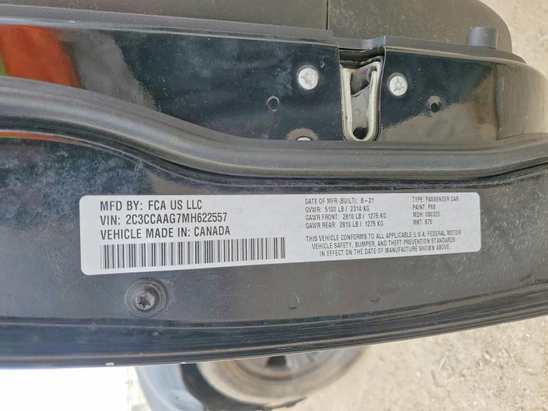 2021 Chrysler 300 მანქანა იყიდება აუქციონზე, vin: 2C3CCAAG7MH622557, აუქციონის ნომერი: 77956225