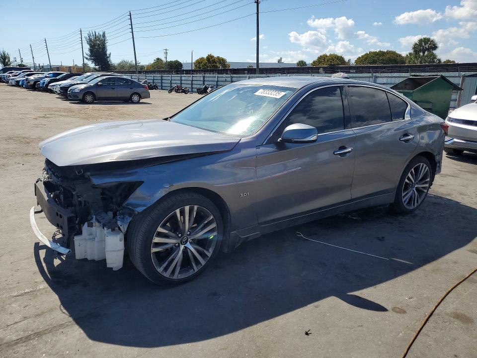 Продажа на аукционе авто 2018 Infiniti Q50, vin: JN1EV7AP3JM354071, номер лота: 78333235