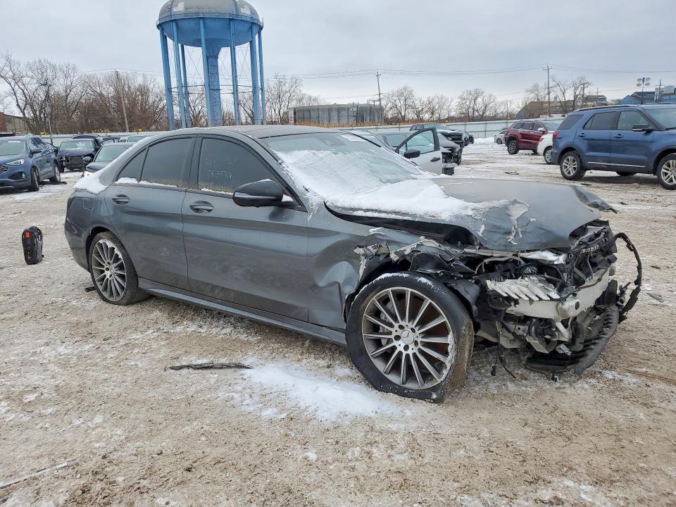 2017 Mercedes-benz C მანქანა იყიდება აუქციონზე, vin: 55SWF6EB5HU209557, აუქციონის ნომერი: 75762505