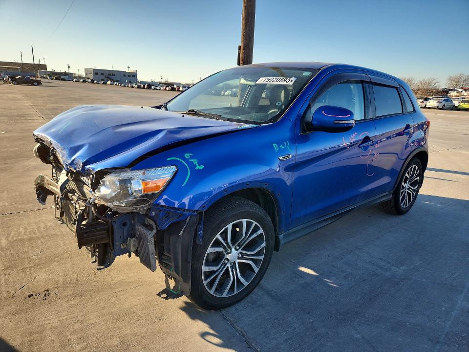 Продаж на аукціоні авто 2018 Mitsubishi Outlander Sport, vin: JA4AP3AW6JZ003660, номер лоту: 75920895