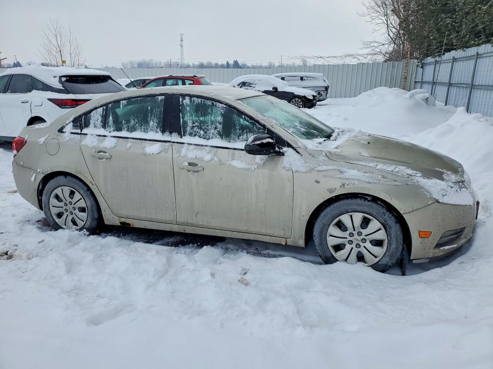 75777095 :رقم المزاد ، 1G1PL5SH4D7250028 vin ، 2013 Chevrolet Cruze مزاد بيع
