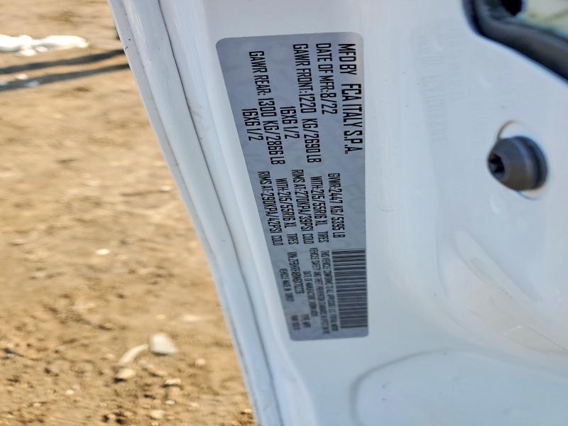 75084315 :رقم المزاد ، ZFBHRFAB1N6X70226 vin ، 2022 Ram Promaster City مزاد بيع