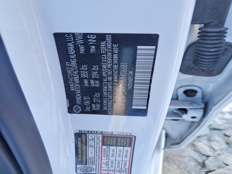 Aukcja sprzedaży 2021 Hyundai Elantra, vin: 5NPLS4AG3MH016681, numer aukcji: 85403665
