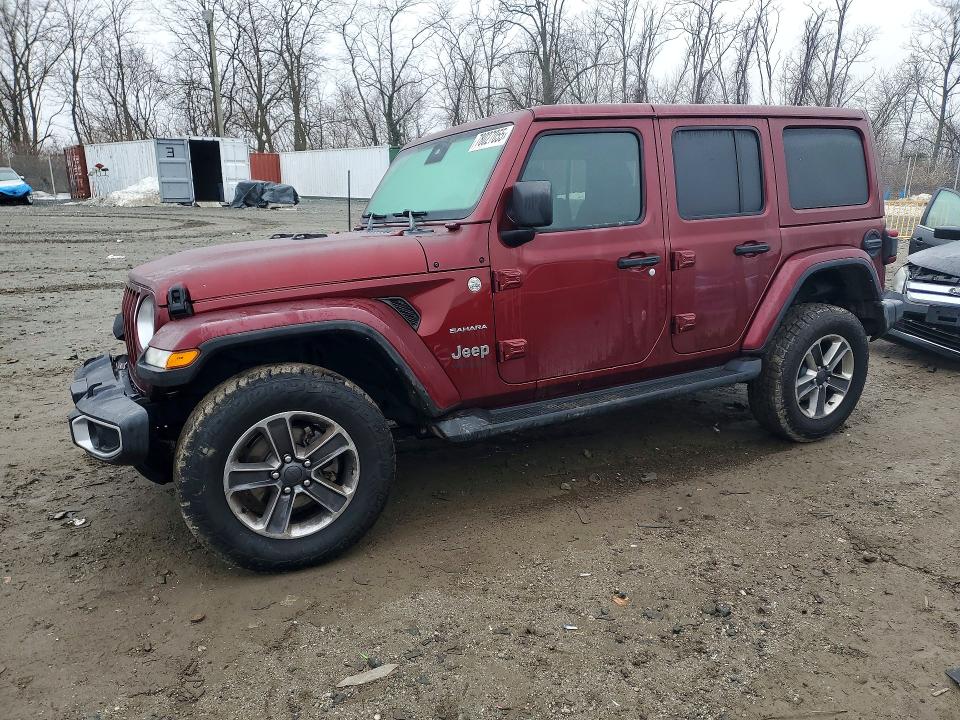 Продажа на аукционе авто 2021 Jeep Wrangler Unlimited, vin: 1C4HJXEG8MW769749, номер лота: 78027055